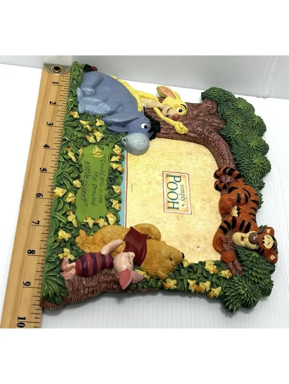 Disney Winnie Pooh 3D Photo Frame Tigger Piglet Eeyore Rabbit Vintage Pooh Bear
